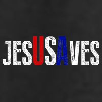 Jesus Saves USA  Adult Drive Performance Visor