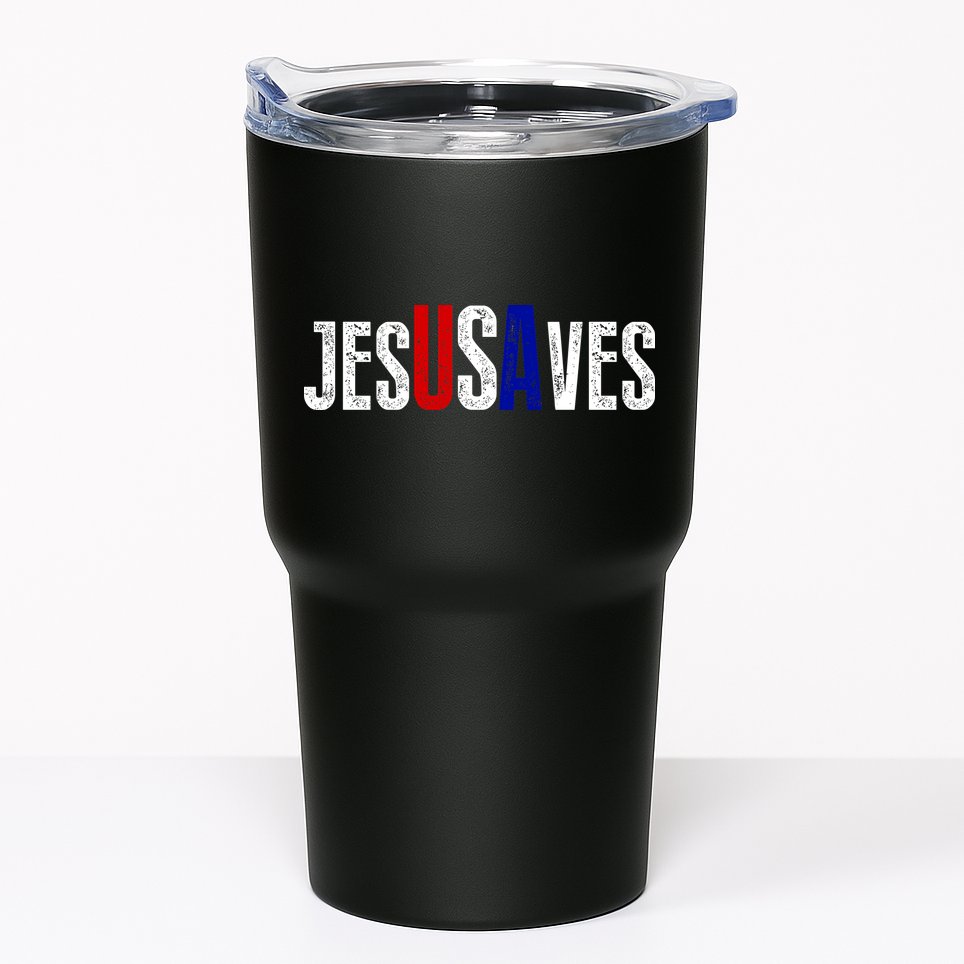 Jesus Saves USA  Tumbler