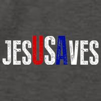Jesus Saves USA  Vector Backpack