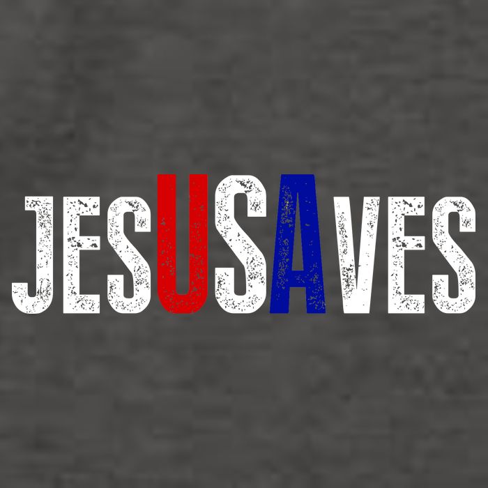 Jesus Saves USA  Vector Backpack