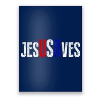 Jesus Saves USA  Poster