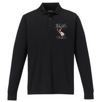 Jesus Saves Volleyball Gift Volleyball Team Performance Long Sleeve Polo