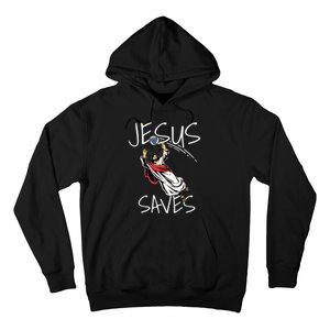 Jesus Saves Volleyball Gift Volleyball Team Hoodie