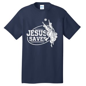 Jesus Saves Volleyball Gift Girls Tall T-Shirt