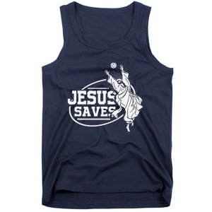 Jesus Saves Volleyball Gift Girls Tank Top