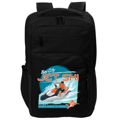 Jet Ski Water Sport Fun Summer Gift Impact Tech Backpack