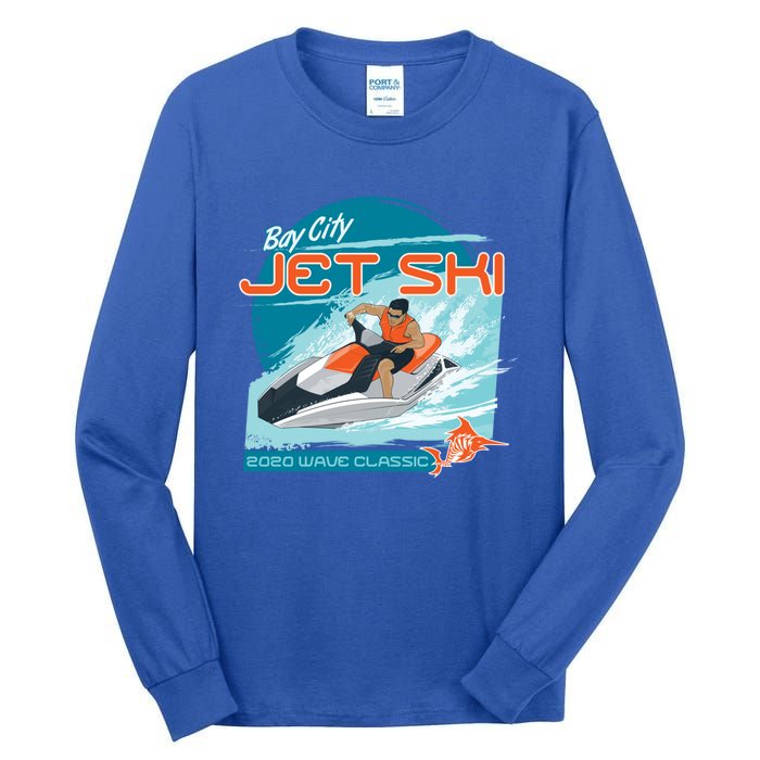 Jet Ski Water Sport Fun Summer Gift Tall Long Sleeve T-Shirt