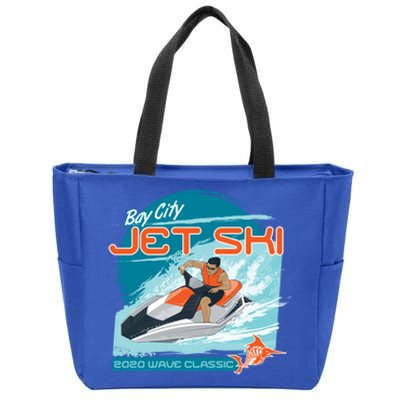 Jet Ski Water Sport Fun Summer Gift Zip Tote Bag