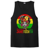 Juneteenth Shirts Women Remembering My Ancestors Black Women PosiCharge Competitor Tank