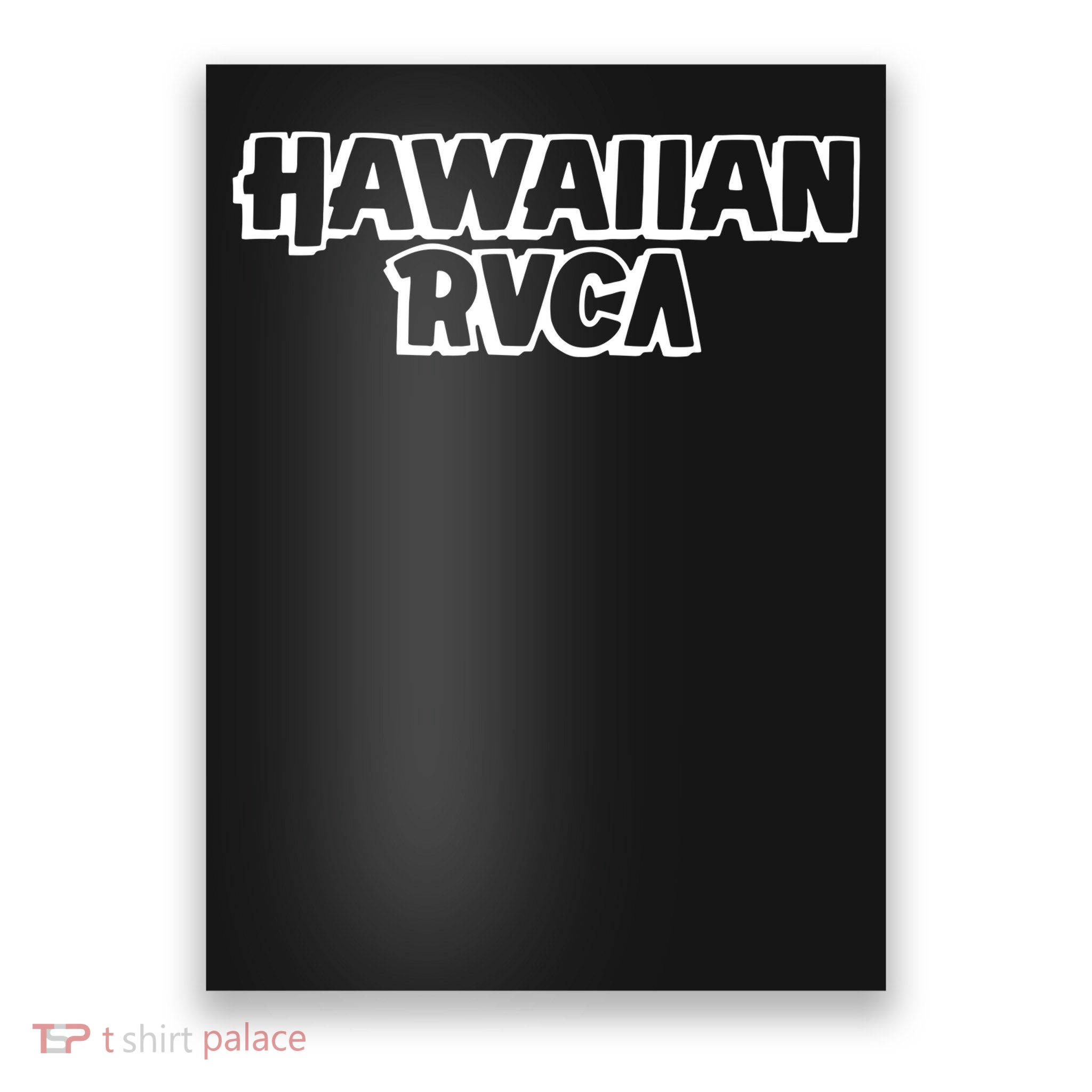 Joey Swoll Wearing Hawaiian Rvca Poster