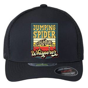 Jumping Spider Whisperer Funny Pet Jumping Spider Meme Flexfit Unipanel Trucker Cap