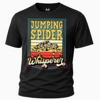 Jumping Spider Whisperer Funny Pet Jumping Spider Meme Cooling Performance Crew T-Shirt