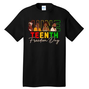 Juneteenth Shirts Women Men Black Power Black Freedom 1865 Tall T-Shirt