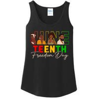 Juneteenth Shirts Women Men Black Power Black Freedom 1865 Ladies Essential Tank