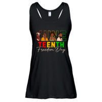 Juneteenth Shirts Women Men Black Power Black Freedom 1865 Ladies Essential Flowy Tank