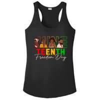 Juneteenth Shirts Women Men Black Power Black Freedom 1865 Ladies PosiCharge Competitor Racerback Tank