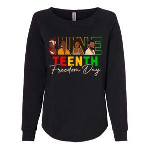 Juneteenth Shirts Women Men Black Power Black Freedom 1865 Womens California Wash Sweatshirt