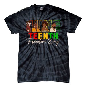 Juneteenth Shirts Women Men Black Power Black Freedom 1865 Tie-Dye T-Shirt