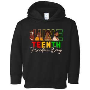 Juneteenth Shirts Women Men Black Power Black Freedom 1865 Toddler Hoodie