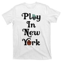 Jason Sudeikis Wearing Play In New York T-Shirt