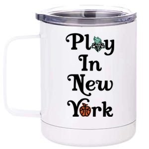 Jason Sudeikis Wearing Play In New York 12 oz Stainless Steel Tumbler Cup