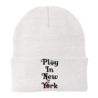 Jason Sudeikis Wearing Play In New York Knit Cap Winter Beanie