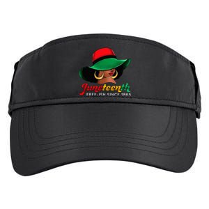 Juneteenth Shirts Women Celebrating Black Freedom Day 1865 Adult Drive Performance Visor