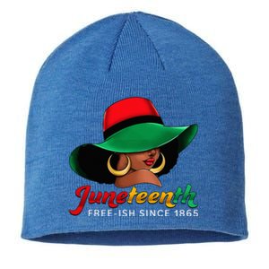 Juneteenth Shirts Women Celebrating Black Freedom Day 1865 Sustainable Beanie