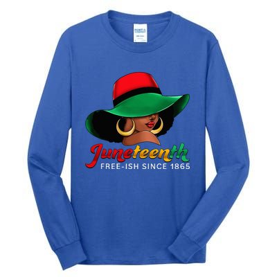 Juneteenth Shirts Women Celebrating Black Freedom Day 1865 Tall Long Sleeve T-Shirt