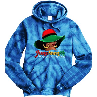 Juneteenth Shirts Women Celebrating Black Freedom Day 1865 Tie Dye Hoodie