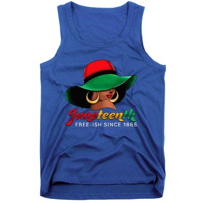 Juneteenth Shirts Women Celebrating Black Freedom Day 1865 Tank Top