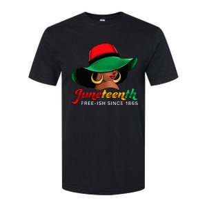 Juneteenth Shirts Women Celebrating Black Freedom Day 1865 Softstyle CVC T-Shirt