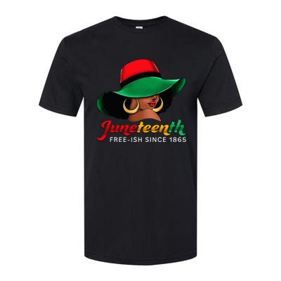 Juneteenth Shirts Women Celebrating Black Freedom Day 1865 Softstyle CVC T-Shirt