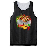 Juneteenth Shirts Women Celebrate Black Woman Hands Nails Mesh Reversible Basketball Jersey Tank