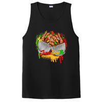 Juneteenth Shirts Women Celebrate Black Woman Hands Nails PosiCharge Competitor Tank