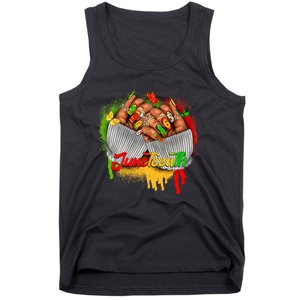 Juneteenth Shirts Women Celebrate Black Woman Hands Nails Tank Top