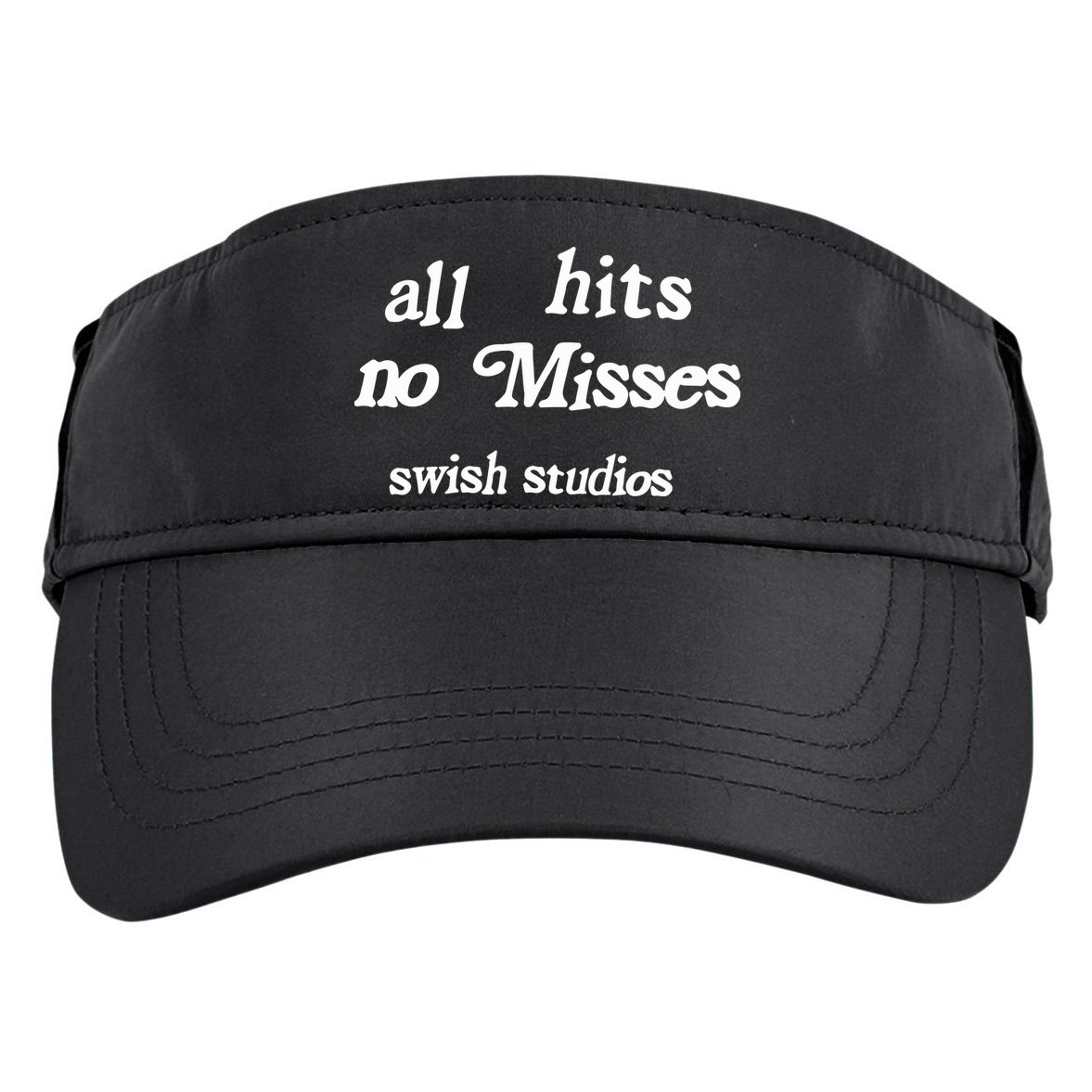Jalen Suggs Wearing All Hits No Misses Swish Studios Adult Drive Performance Visor