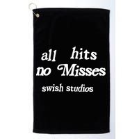 Jalen Suggs Wearing All Hits No Misses Swish Studios Golf Towel
