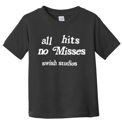 Jalen Suggs Wearing All Hits No Misses Swish Studios Toddler T-Shirt