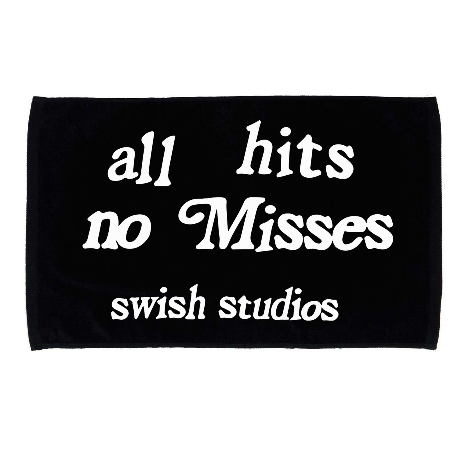 Jalen Suggs Wearing All Hits No Misses Swish Studios Microfiber Hand Towel