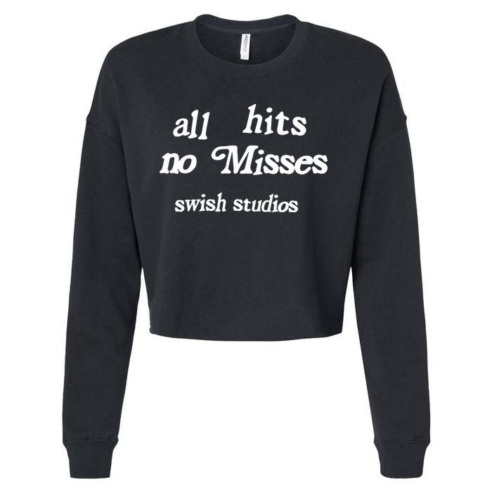 Jalen Suggs Wearing All Hits No Misses Swish Studios Cropped Pullover Crew