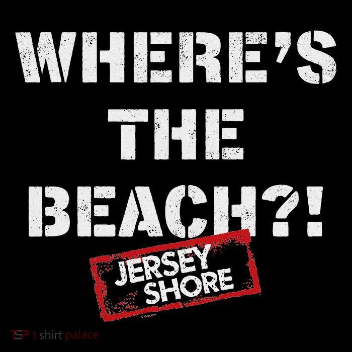 Jersey Shore Where's The Beach Cooling Performance Long Sleeve Crew