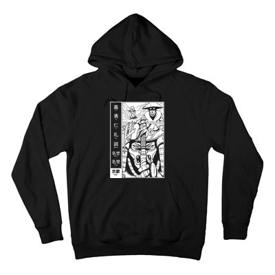 Japanese Samurai Warrior Bushido Code Swordsmen Hoodie