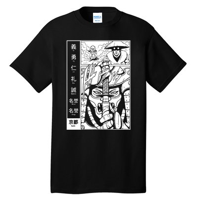 Japanese Samurai Warrior Bushido Code Swordsmen Tall T-Shirt