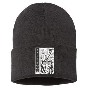 Japanese Samurai Warrior Bushido Code Swordsmen Sustainable Knit Beanie