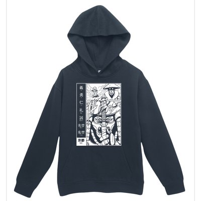 Japanese Samurai Warrior Bushido Code Swordsmen Urban Pullover Hoodie