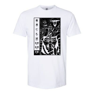 Japanese Samurai Warrior Bushido Code Swordsmen Softstyle® CVC T-Shirt