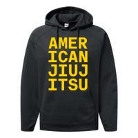 Jake Shields Wearing Amer Ican Jiuj Itsu Performance Fleece Hoodie