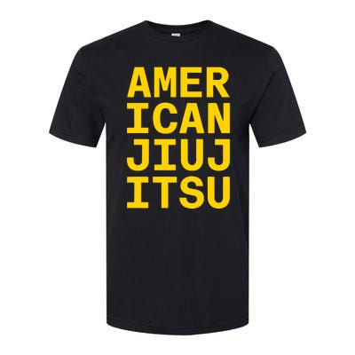 Jake Shields Wearing Amer Ican Jiuj Itsu Softstyle® CVC T-Shirt