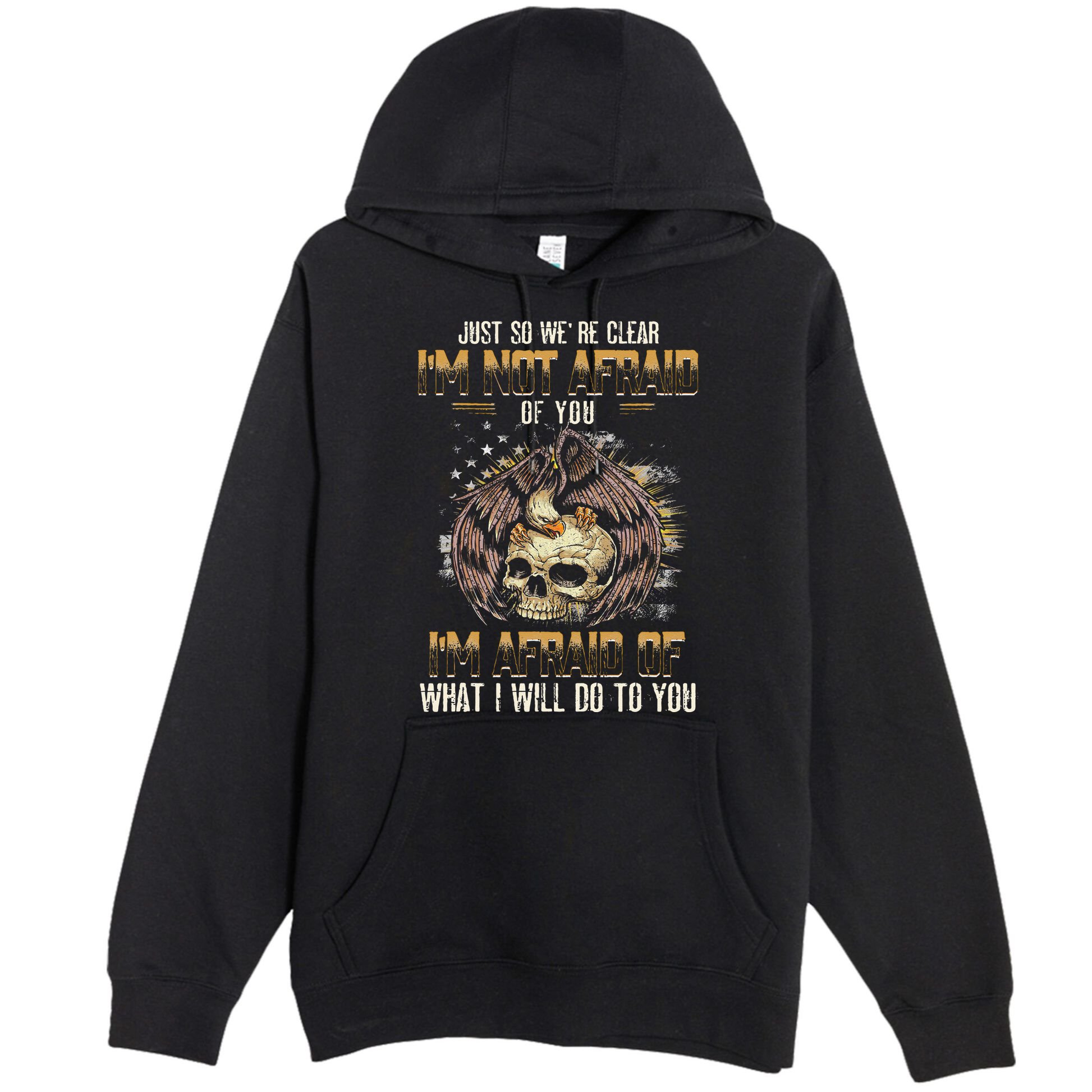 Just So We're Clear I'm Not Afraid Of You Premium Pullover Hoodie